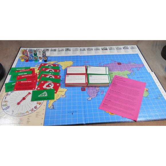 1992 Where in the World is Carmen Sandiego? University Games #1600 Complete - Picture 4 of 9